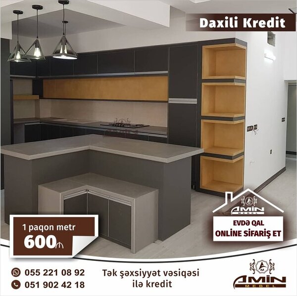 Mətbəx, qapı, ofis mebellərinin sifarişi - FOTO