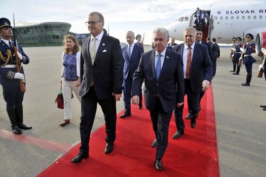 Slovakiya parlamentinin sədri Azərbaycana gəldi