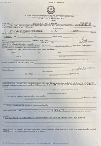 Bakıya gələn türk blogerin rüşvət iddiaları ilə bağlı açıqlama - Video