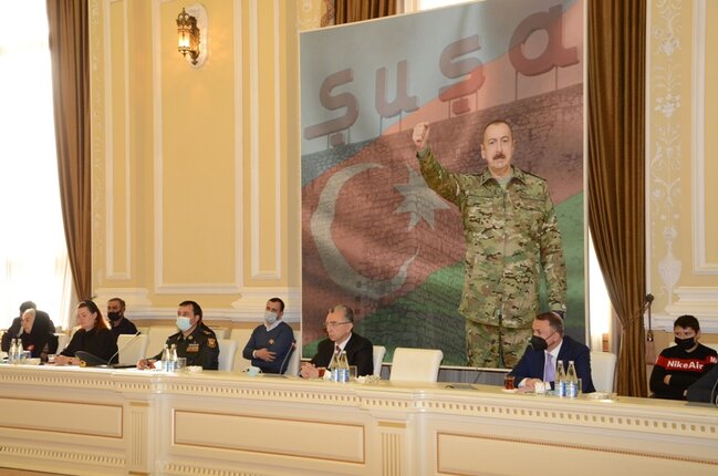 BŞİH-də şəhid ailələri ilə görüş keçirilib