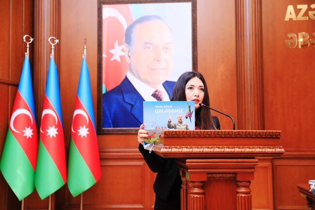 Paytaxt rayonlarında "Bizim böyük Qələbəmiz" kitabının təqdimatı keçirilir