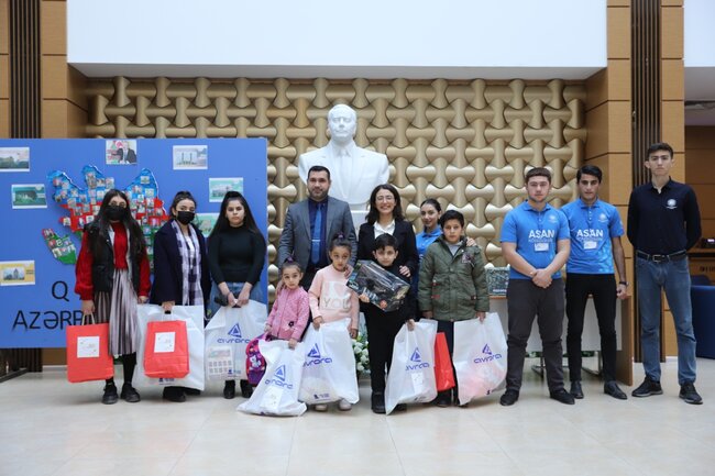 Avrora Qrup Yeni İl ərəfəsində "ASAN Məktub"la uşaqların arzularını reallaşdırıb - FOTO/VİDEO