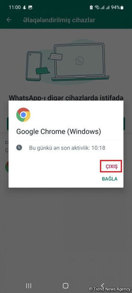 "WhatsApp"ın izləndiyini necə bilmək olar? - FOTO