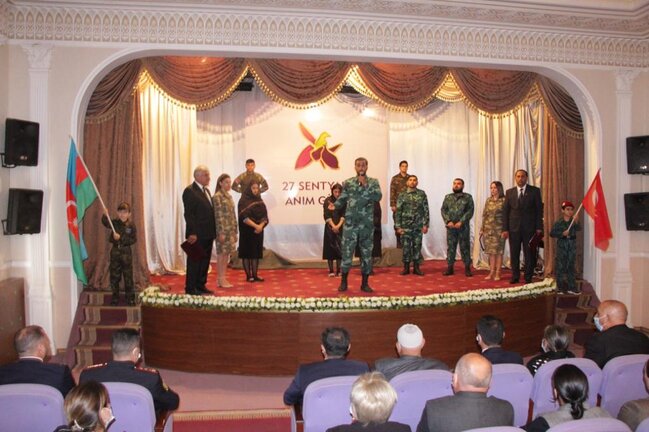 Yevlaxda Anım gününə həsr edilmiş tədbirlər keçirilib