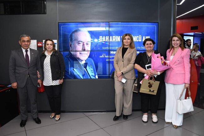 "HEYDƏR ƏLİYEV. BAHARIN YÜZÜNCÜ ANI" filminin təqdimatı oldu