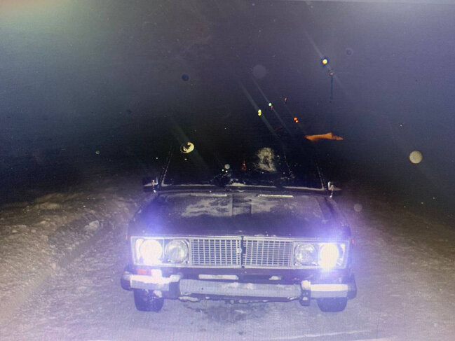 Şaxta baba maşın oğurlayıb insanları təbrik etməyə getdi - VİDEO