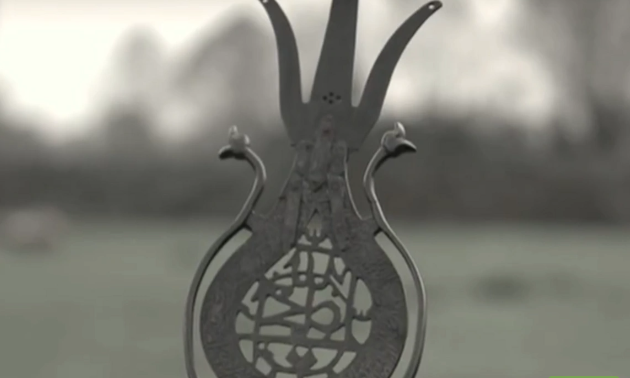 Azərbaycanda UNİKAL TAPINTI: Astarada Səfəvilərə aid döyüş bayrağının başlığı aşkar edilib