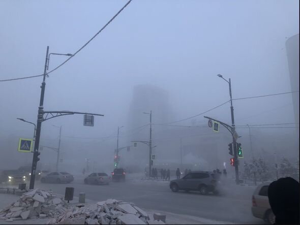Planetdə ən soyuq yaşayış məntəqəsinin yerləşdiyi Yakutiyadan maraqlı kadrlar yayıldı - FOTO/VİDEO