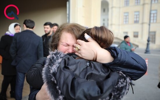 Tünzalə Əliyeva ilə vida mərasimi keçirilir - Fotolar
