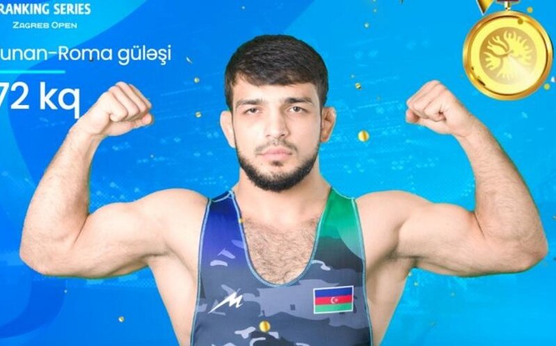 "Zaqreb Open": Azərbaycan güləşçisi son gündə qızıl medal qazanıb