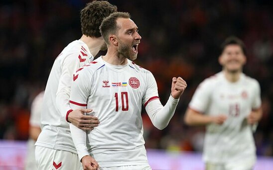 Eriksen ürəktutmasından sonra Danimarka yığmasındakı ilk matçında qol vurdu - VİDEO