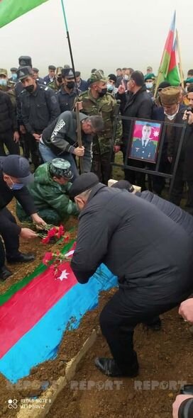 DSX-nin həlak olan hərbi qulluqçusu dəfn edildi - FOTO