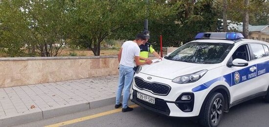 İsmayıllıda 40-a yaxın sürücü cərimələndi - FOTO