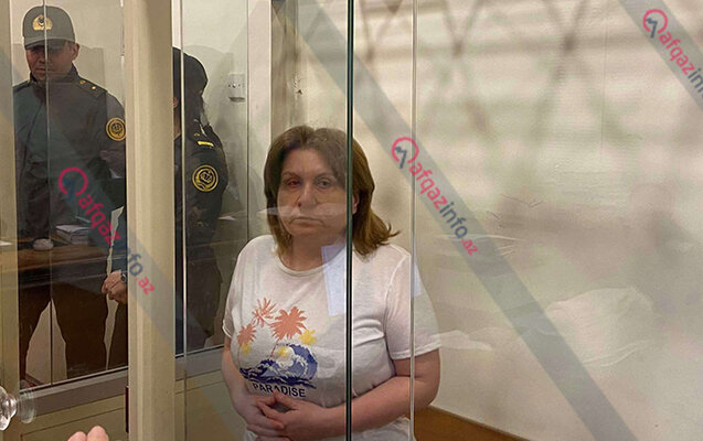 "Kabab da yeyə bilmirəm" - İlhamə Elşadqızının məhkəmədən videosu