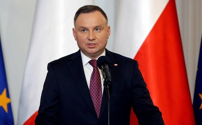 Duda: Ukraynanın 23 min hərbi qulluqçusu Polşada təlim keçib