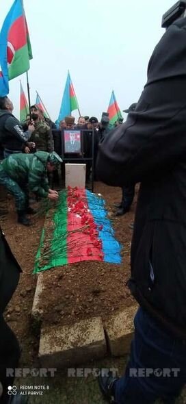 DSX-nin həlak olan hərbi qulluqçusu dəfn edildi - FOTO