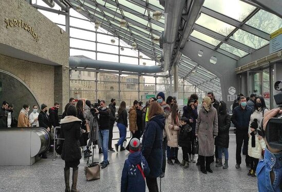 Bakı metrosunun iki stansiyasında konsert proqramı təşkil edilib - FOTO