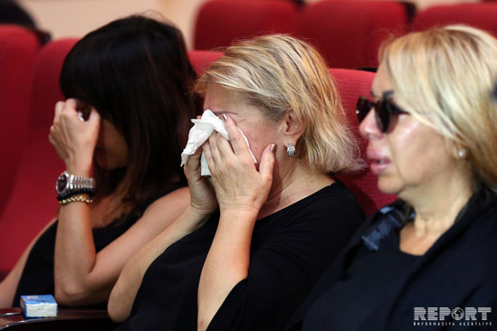 Nazir Natiq Əliyevin vida mərasimi başa çatdı - FOTOLAR