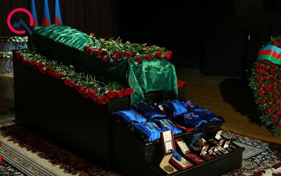 Nazir Natiq Əliyevin vida mərasimi başa çatdı - FOTOLAR