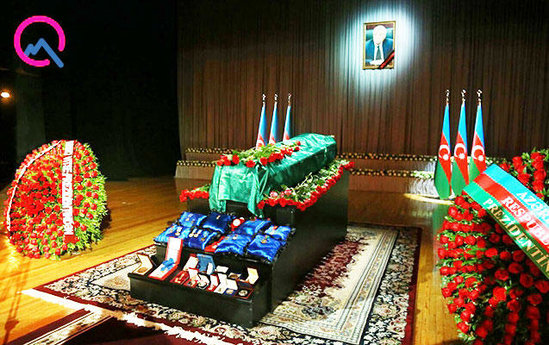 Nazir Natiq Əliyevin vida mərasimi başa çatdı - FOTOLAR