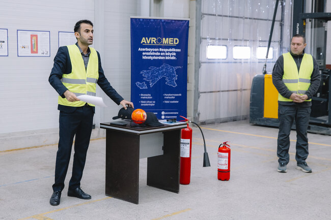 "Avromed Company" MMC müasir texnologiyalı farmasevtik deposuna media turu təşkil etdi