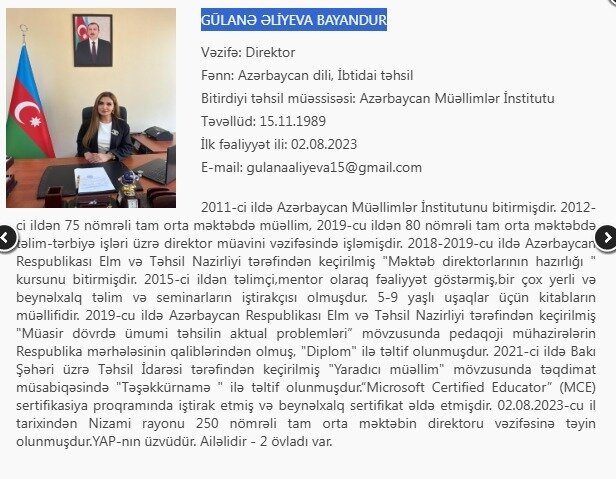 Məktəb direktorunun diplomu saxtadır? (İDDİA)