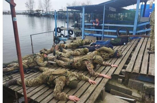 Ukrayna hərbi forması geyinən Rusiyanın diversant qrupu ələ keçirildi - FOTO