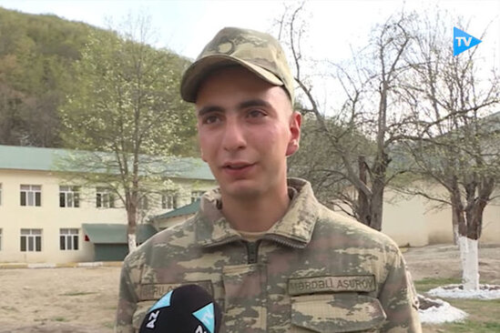 Kəlbəcərdə 20 nəfərin həyatını xilas edən əsgər mükafatlandırıldı - VİDEO