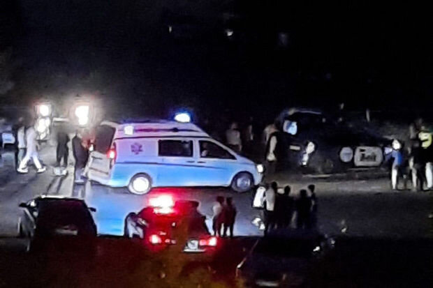 Kürdəxanı yolunda AĞIR QƏZA: Xəsarət alanlar var - VİDEO