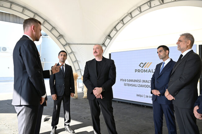 İlham Əliyev İmişliyə getdi - Fotolar