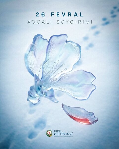 Prezidentin sosial şəbəkə hesablarında Xocalı soyqırımı ilə bağlı paylaşım olundu - Foto