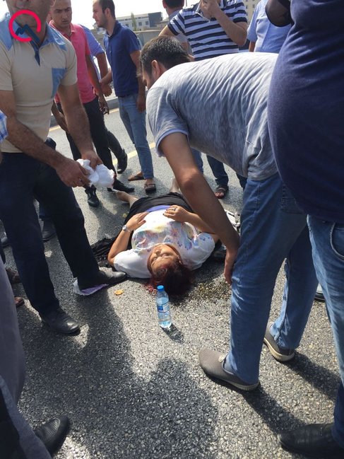 Bakının Koroğlu metrosu yaxınlığında FACİƏVİ HADİSƏ! + FOTO