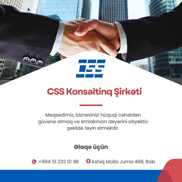 Hüquq və Qiymətləndirmə Xidmətləri | Azərbaycan Hüquq və Konsaltinq Şirkəti – CSS Konsaltinq