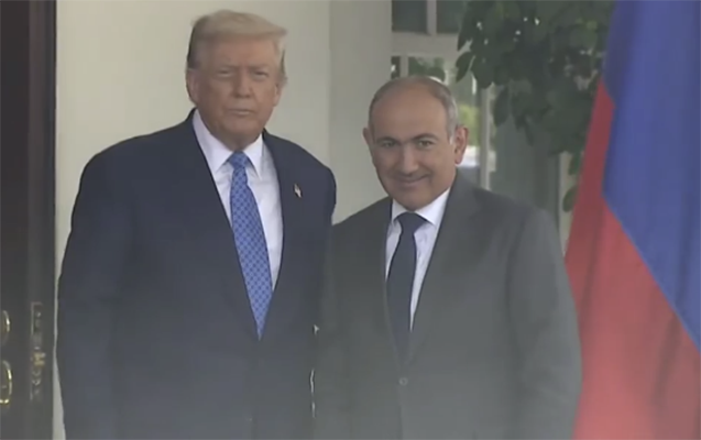 Tramp - Paşinyan görüşü başladı - Video