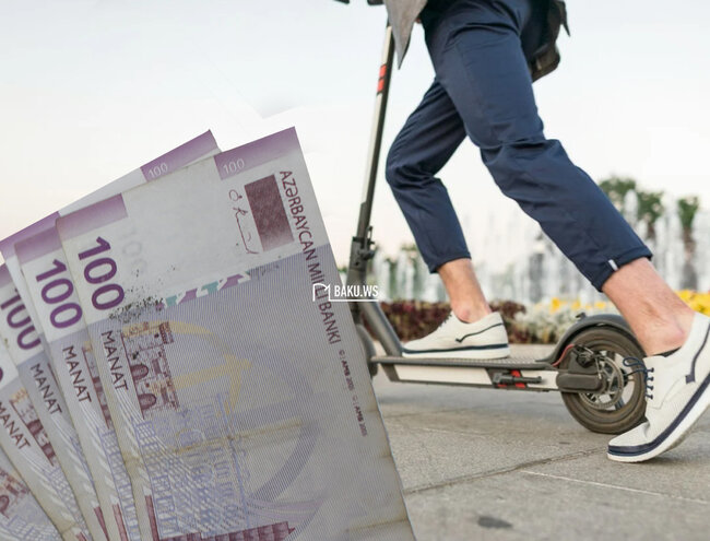 Skuter sürənlərin NƏZƏRİNƏ! - 100 manat cərimələnə bilərsiniz