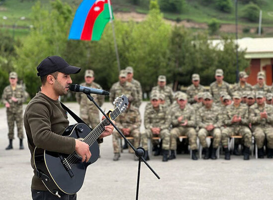 Hərbi vəzifəlilərin asudə vaxtı səmərəli təşkil olunur - FOTO