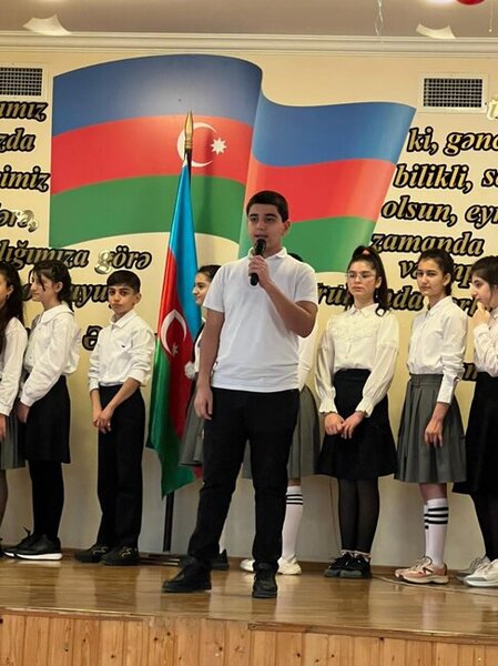 157 saylı məktəbdə Ana Dilimizə həsr olunan tədbir keçirilib - FOTOLAR