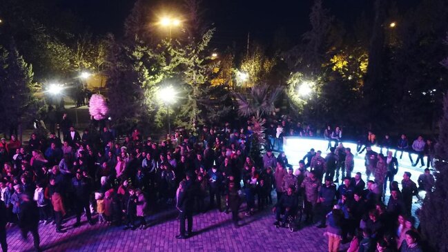 Yevlaxda bayram konserti keçirilib - FOTOLAR