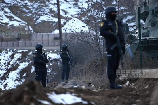 Şuşa-Xankəndi yolunda aksiya: Əraziyə polislər gəlib