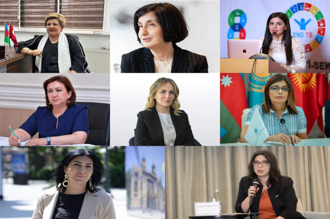 İlk dəfə deputat seçilən XANIMLAR