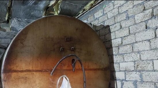 Marketdə benzin satırdı: Ələ keçdi - FOTO/VİDEO