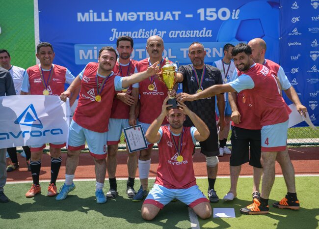 Şamaxıda "Milli Mətbuat – 150" minifutbol turnirinin qalibi müəyyənləşib