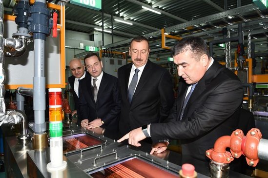 Prezident İlham Əliyev Sumqayıtda - FOTO