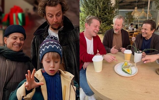 "Evdə tək"in ulduzları 35 il sonra görüşdü - Fotolar