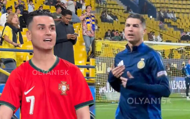 Ronaldonun oxşarı ilə maraqlı dialoqu - "Qardaşım, sən eybəcərsən"