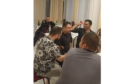 Şadlıq evində karaoke təşkil edənlər saxlanıldı -FOTO