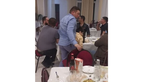 Şadlıq evində karaoke təşkil edənlər saxlanıldı -FOTO