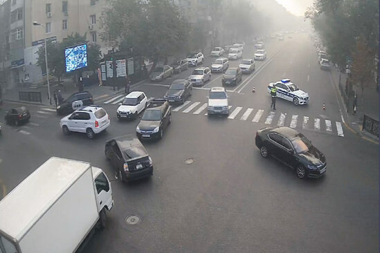 Bakıda yanğına görə yollardakı məhdudiyyətlər aradan qaldırıldı