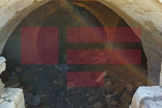 Ermənilər Cəbrayılda tarixi abidəni minalayıb - FOTO