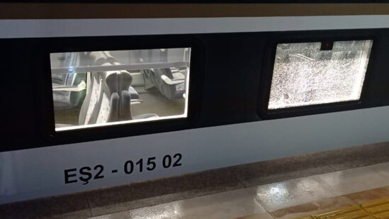 Bakı-Sumqayıt qatarını daşlayan azyaşlılar TUTULDU - VİDEO